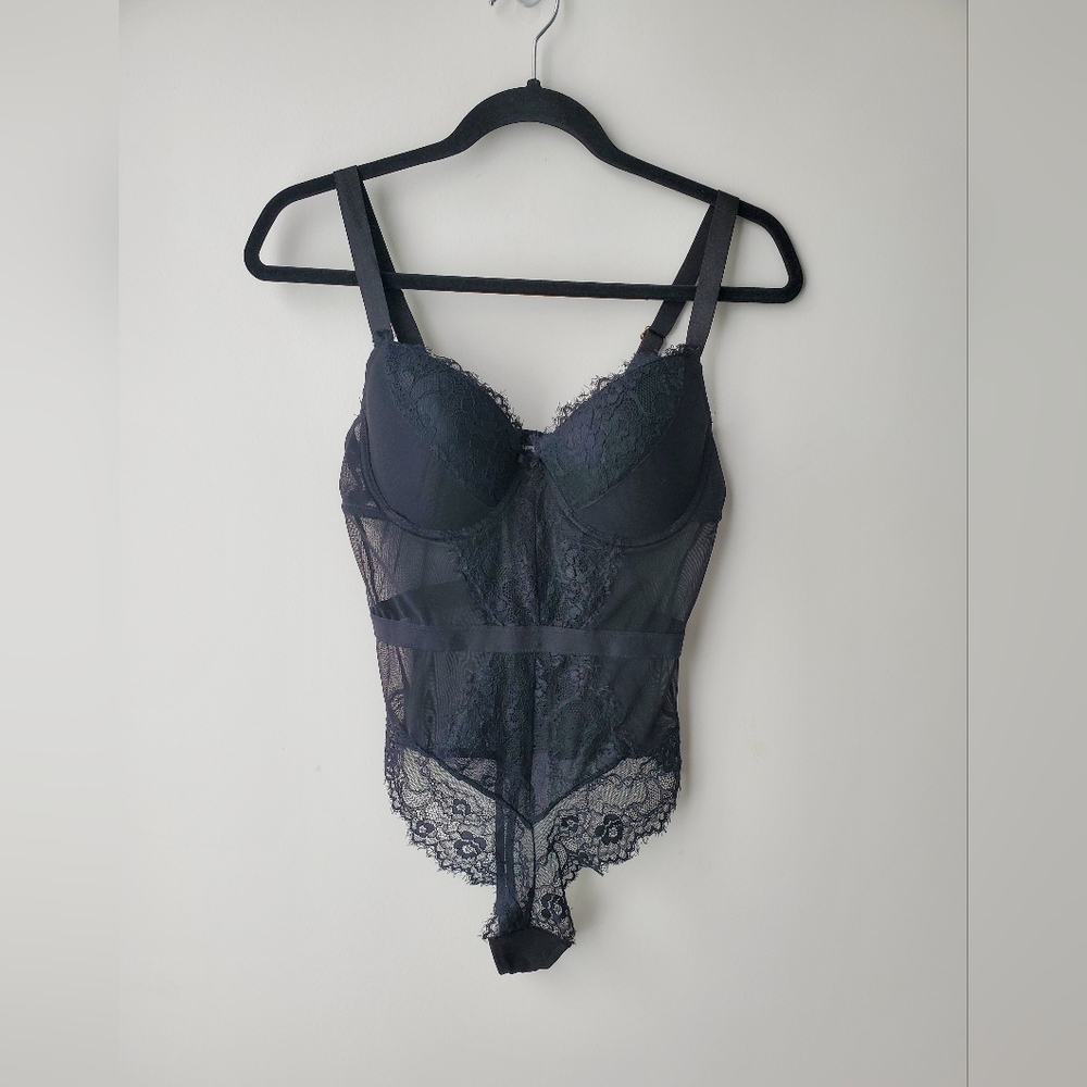 Sophie B. Mesh lace bodysuit lingerie